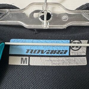 Novara Black and Teal Jacket